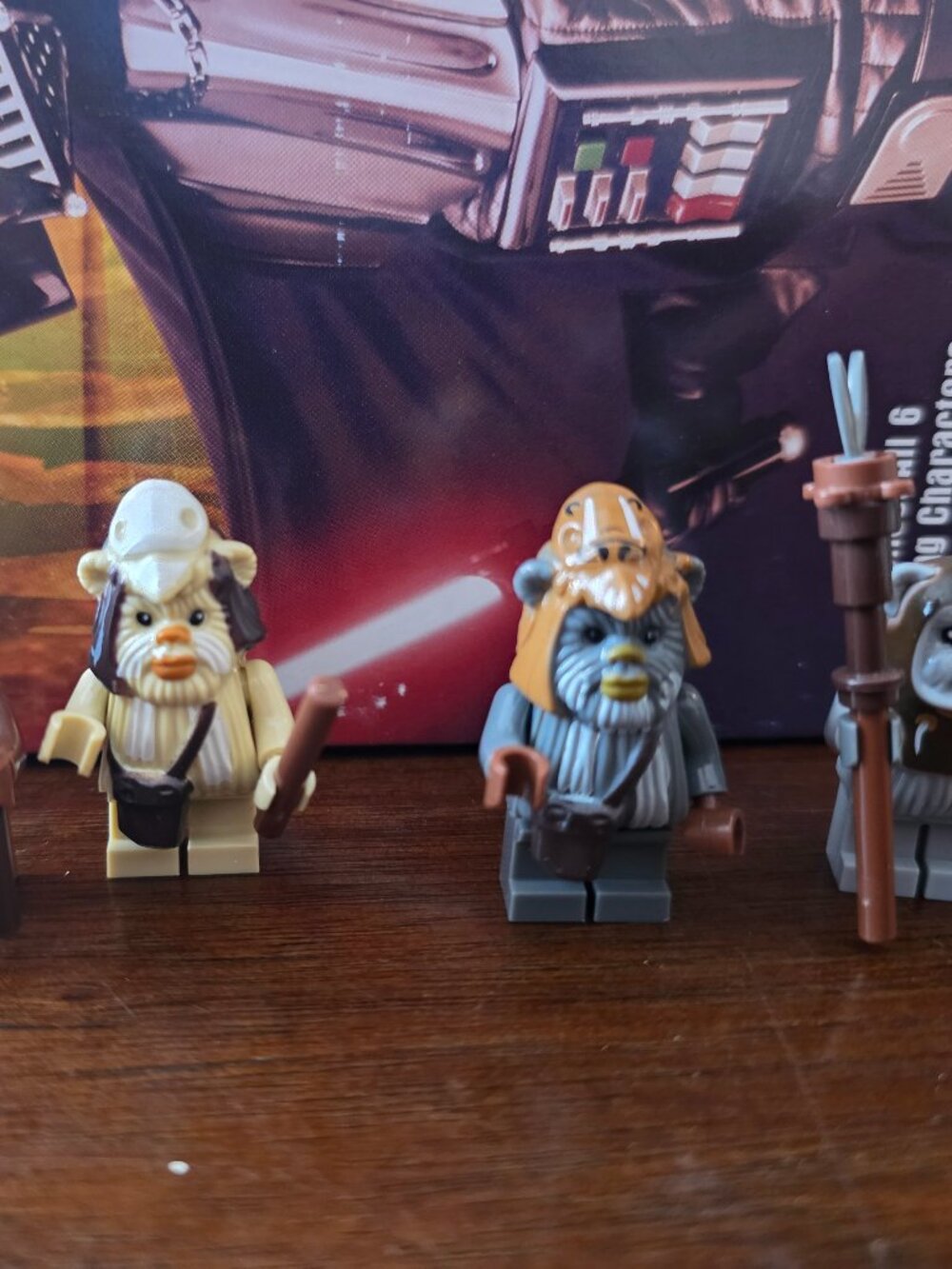 lego ewok minifigure lot